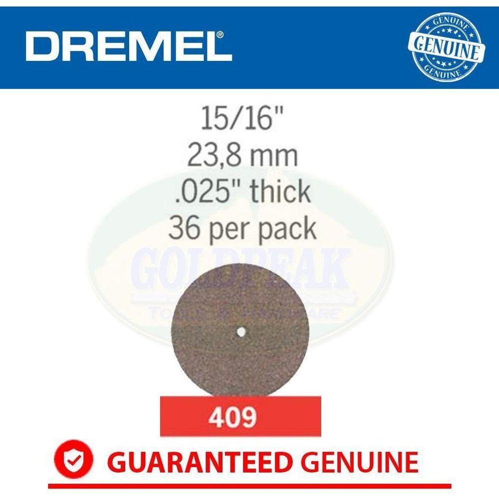 Dremel 409 Cut Off Wheel - Goldpeak Tools PH Dremel Dremel 409 Cut Off Wheel - Goldpeak Tools PH Dremel